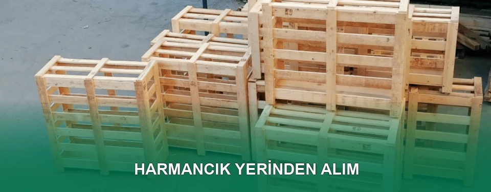 Harmancık Yerinden Palet Toplama